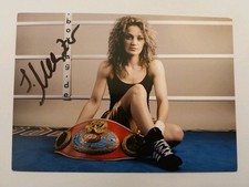 Ina Menzer Autogramm Signiert AK Boxen