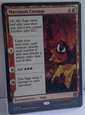 Maximum Carnage 083  Marvel's Spider-Man (SPM) MTG engl.