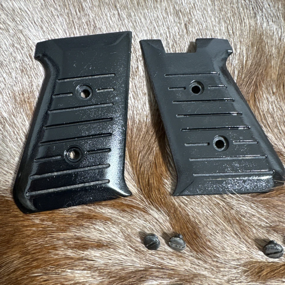 Bryco Arms Jennings Model 9 .9mm Factory Pistol Grips With Screws x2 Sets - Image 3 of 4