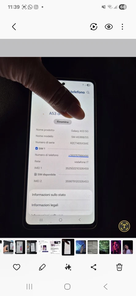 Samsung Galaxy A53 5G · 128GB, foto 4 di 5