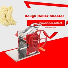 Noodle Pasta Dumpling Maker Machine Commercial Manual Dough Roller Sheeter