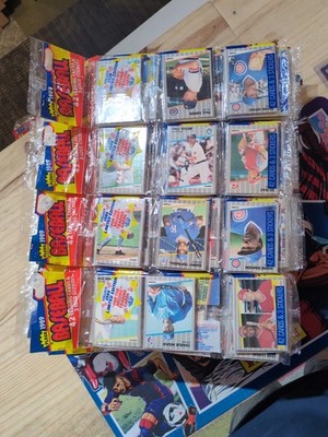 1989 Fleer Baseball Rack Pack Factory Sealed Griffey RC Johnson RC Ripken FFace?