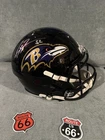 Ray Lewis Autographed Baltimore Ravens Full Size Replica Helmet Beckett COA