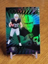 2024 Panini Illusions - Brock Bowers #47 Trophy Collection Emerald (RC)