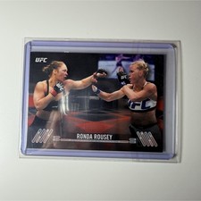 Here's a $10,000 Ronda Rousey Autograph from 2012 Topps Finest You May Never See Again 16