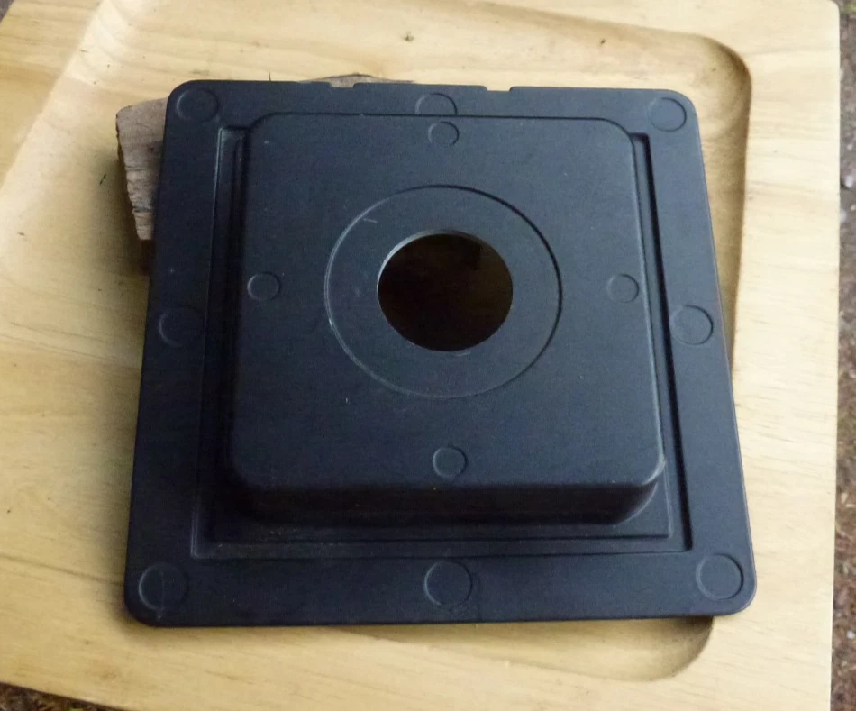 recessed 25mm Cambo SC Monorail  5x4 lens board for copal compur 0  34.8mm hole - Image 3 of 3