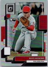 Rhys Hoskins 2022 Donruss Optic Silver Holo Prizm #163 Phillies