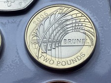 2006 BRUNEL ~ ACHIEVEMENTS ~  2 TWO POUND £2 BRILLIANT UNCIRCULATED COIN BU UNC