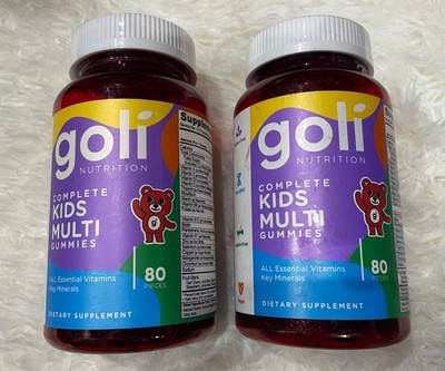 Goli Complete Kids Multi Vitamins Gummies X 2 (160 Gummies)
