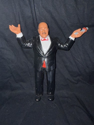 WWF LJN Series 4 Mean Gene Okerlund Wrestling Figu...