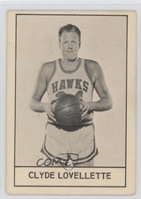 1961-62 Essex Meats St Louis Hawks Clyde Lovellette HOF 2n4