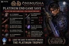 Onimusha Way of the Sword PS5 Endgame Platinum