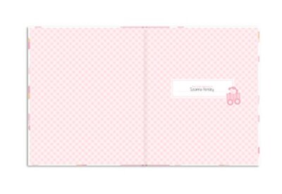 First 5 Years Baby Memory Book, Baby Girl Keepsake Book, Milestone