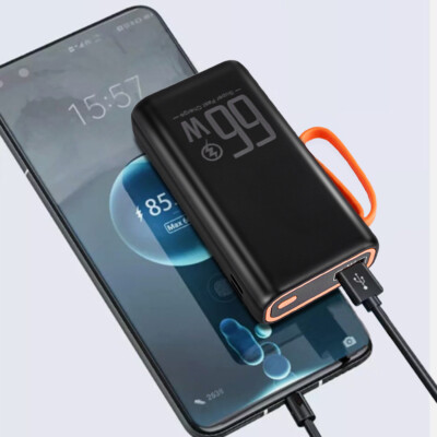 900000mAh Powerbank 66W USB C Schnellladegerät Externer Batterie Ladegerät Handy