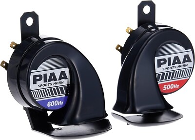 PIAA Sport Dual Tone Horn 500/600Hz 115db - Loud Attention Getting!