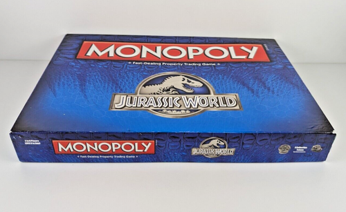 Monopoly Jurassic World Board Game USAopoly 2015 Complete - Bild 3 von 8