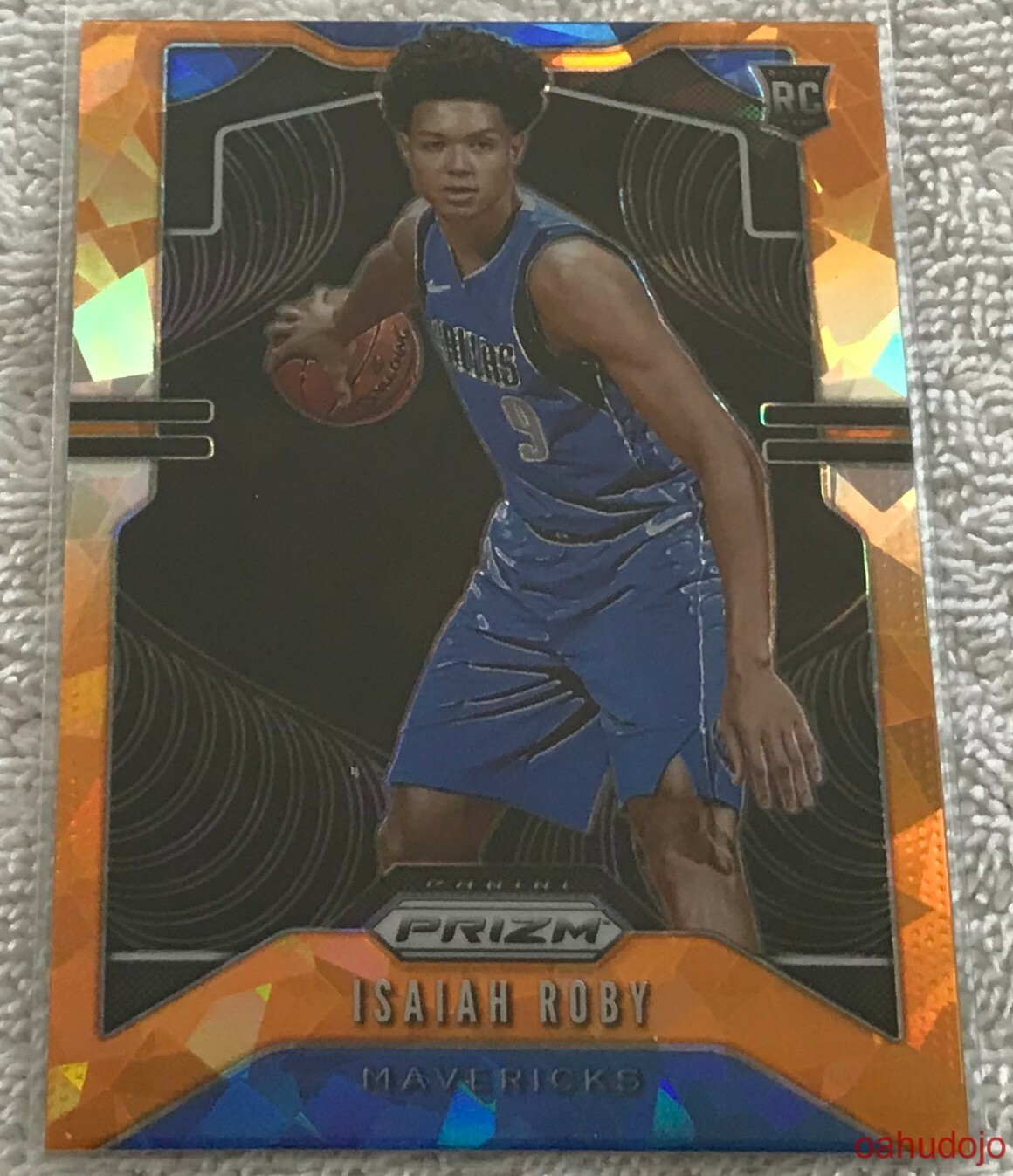 2019-20 Panini Prizm ISAIAH ROBY #283 Rookie Orange Ice Dallas Mavericks RC