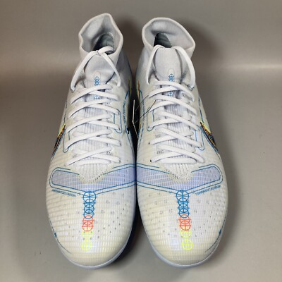 Size 13 - Nike Mercurial Superfly 8 Pro FG Gray Light Marine
