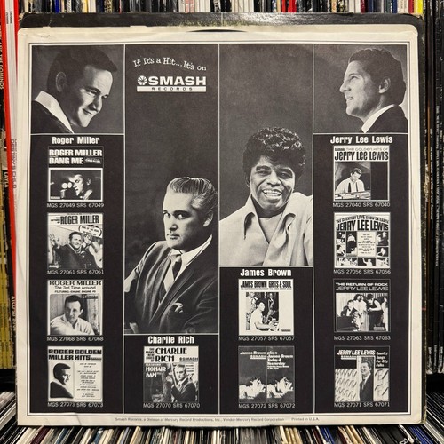 JAMES BROWN PLAYS TODAY AND YESTERDAY (VINYL LP) 1965!! RARE!! SMASH MGS-27072 - Picture 3 of 6