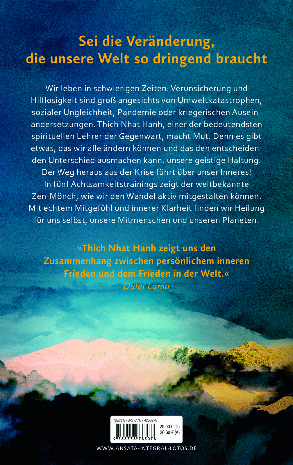 Thumbnail - Nhat Thich / Zen Und Die Kunst, Die Welt Zu Retten9783778783078