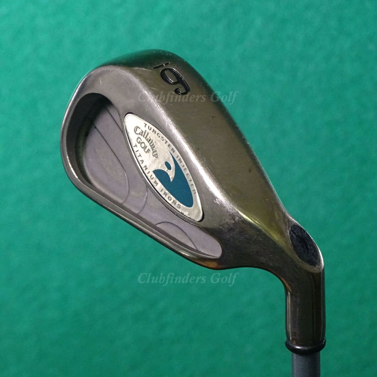 Ladies Callaway Hawkeye Tungsten Injected Titanium 6 Iron Ladies Graphite Shaft Ladies Callaway Hawkeye Tungsten Injected Titanium 6 Iron Ladies Graphite Shaft