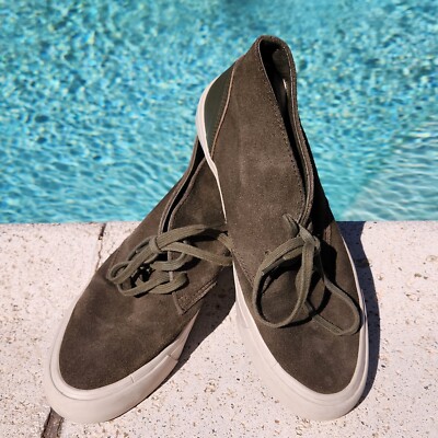 Seavees Maslon Desert Boot Wintertide Green Olive Suede Chukka Boots Mens Size 8