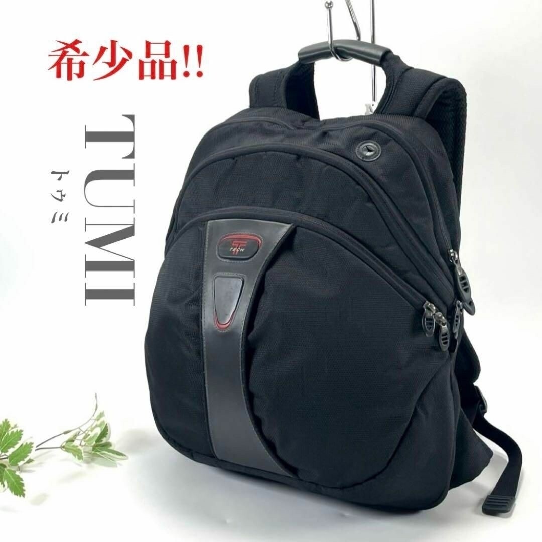 TUMI ブラックバックパック トゥミ リュックサック/バックパック バッグ メンズ タホ