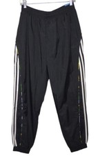 Adidas Relaxed Fit Track Pants Large NWT New Joggers Floral Piping Std Length