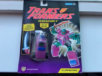 Transformers G2 1994 Laser Rods Illuminators JOLT mint MOSC hasbro