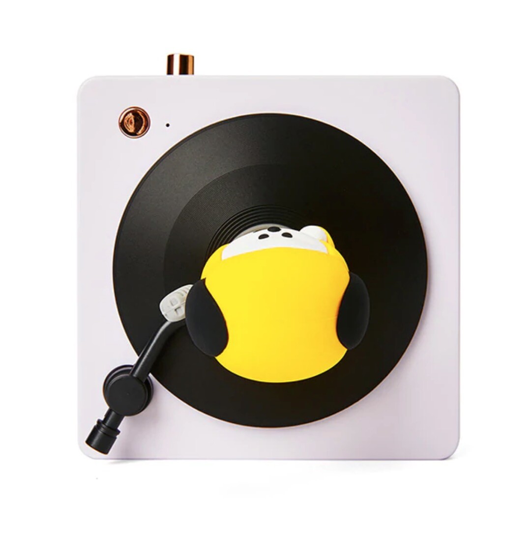 K-POP・アジア BT21 CHIMMY!TURNTABLE BLUETOOTH SPEAKER BTS BT21 Chimmy Radio TURNTABLE BLUETOOTH SPEAKER Xmas Gift