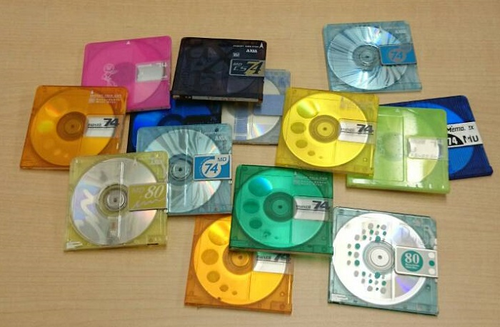51 DISQUE VIERGE MD mini disque lot de disques MD son MUSIQUE NON INCLUS ÉTUI MD - Photo 7/8