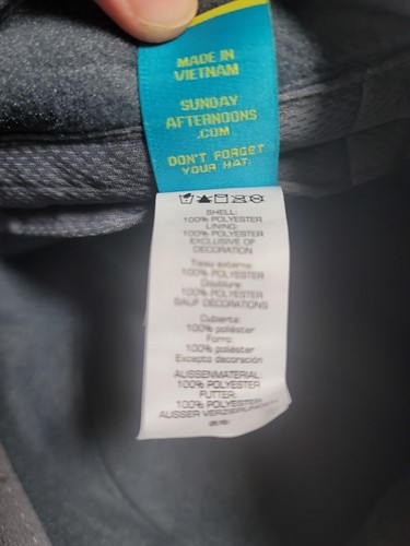 NWT SunDay afternoon kids cap Grey With Animal Print Adjustable Windproof Upf 50 - Picture 12 of 14