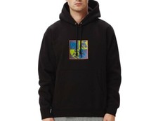 OBEY Men's PHASES ICON Pullover Hoodie - Black - Small - NWT
