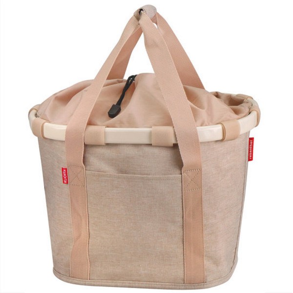 Rixen & Kaul Klickfix Reisenthel Fahrrad Korb Bikebasket Twist Coffee-image