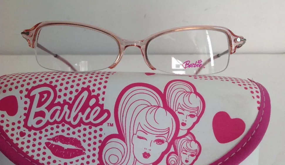 barbie baby eyeglasses front is 12,cm long model Be 48