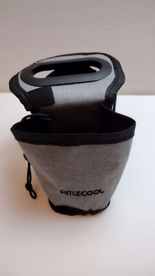2 Cup Drink Carrier Tote Fabric Reusable Coffee Cup Bag