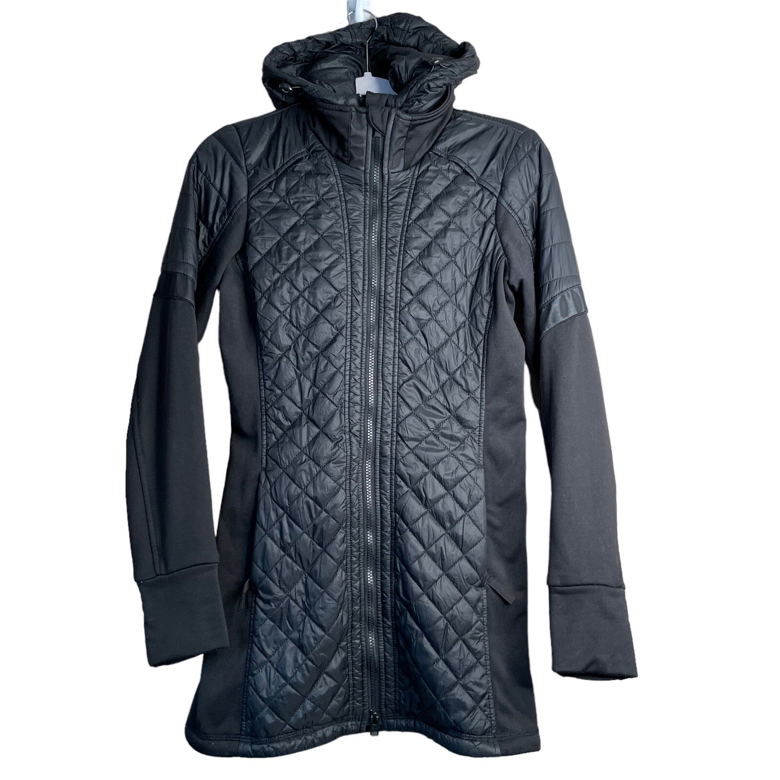 Athleta Black Rock Springs CYA Quilted Puffer Jacket … Gem