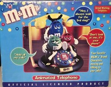 M Ms Animated Telephone Officially Licensed Product BRAND NEW Vintage Never Open
