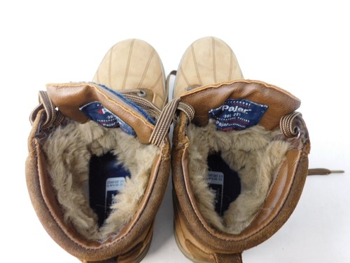 Pajar Canada Genaro Menâs Brown Fur Lined Waterproof Snow Boots Size 9 - 9.5 | eBay
