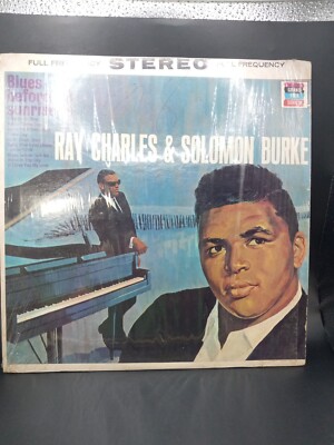 RAY CHARLES & SOLOMON BURKE - Blues Before Sunrise - 12'' Vinyl Record LP