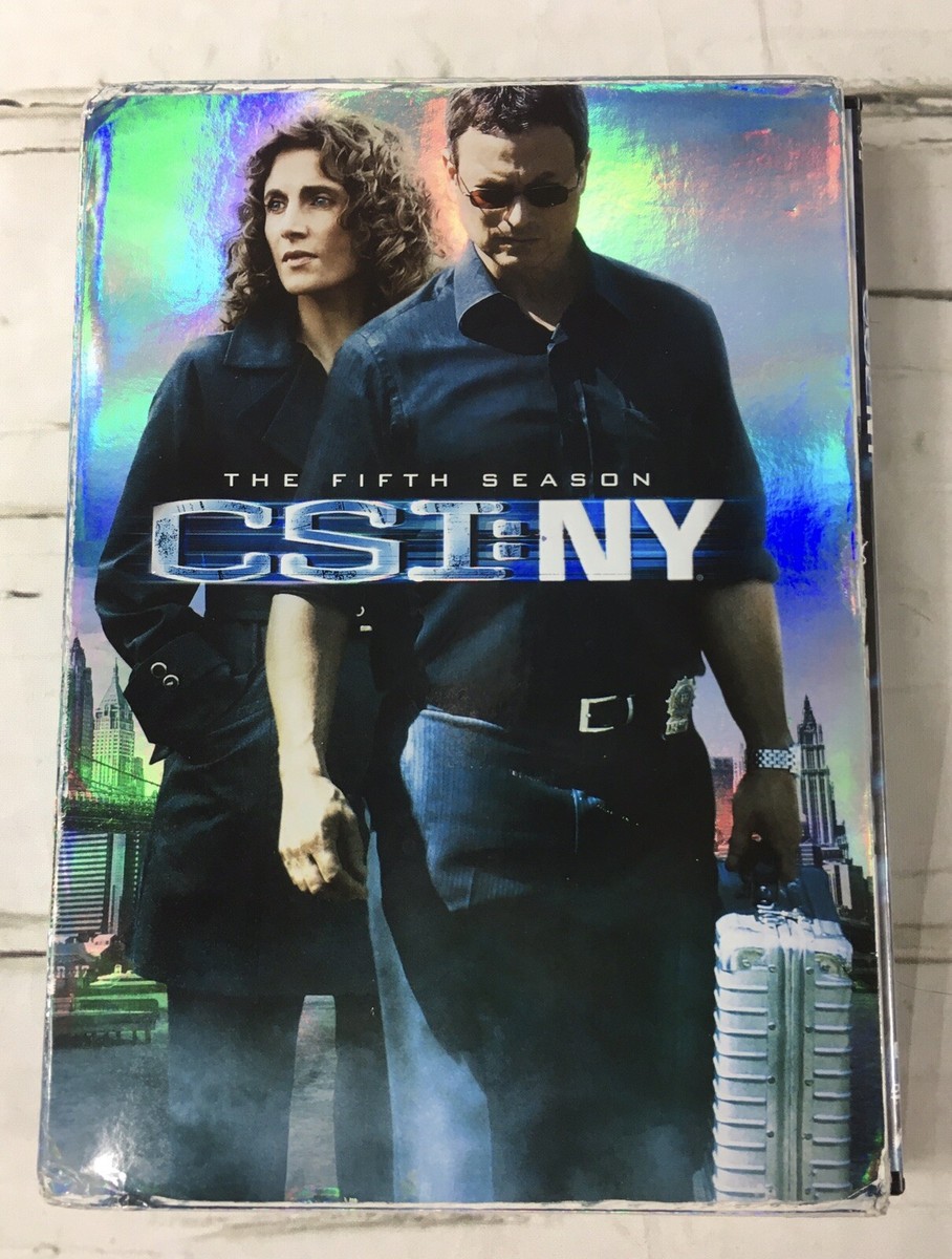 CSI: NY - The Fifth Season (DVD, 2009, 7-Disc Set) FREE SHIPPING