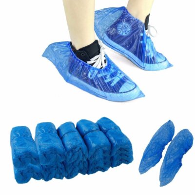 Disposable Shoe & Working Boot Covers Waterproof Durable by P&P Medical Surgical