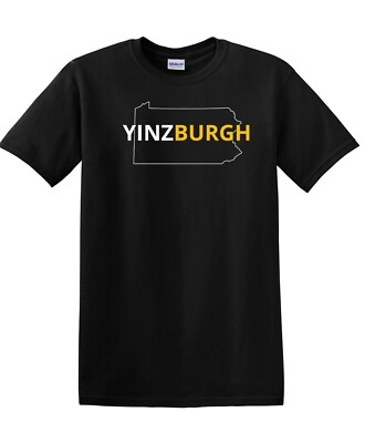 YINZBURGH Pittsburgh, PENNSYLVANIA short sleeved shirt  YBS1