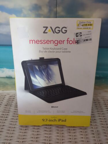 Funda para teclado Zagg ID8MBN 9,7 pulgadas para iPad, tableta mensajero folio tableta - Imagen 1 de 6