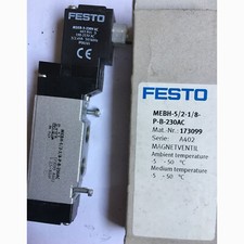 1PC New Festo MEBH-5/2-1/8-P-B-230AC 173099 Solenoid Valve Free Shipping