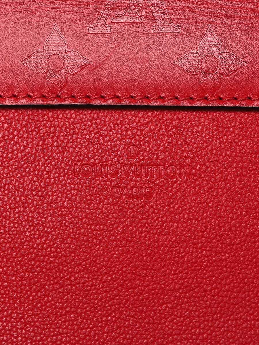 Louis Vuitton Rubis Monogram Leather Very Chain Bag image 7