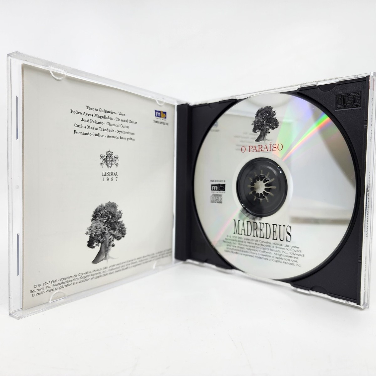Madredeus O Paraiso Audio CD (1997) 14 Cancoes Music CD | eBay