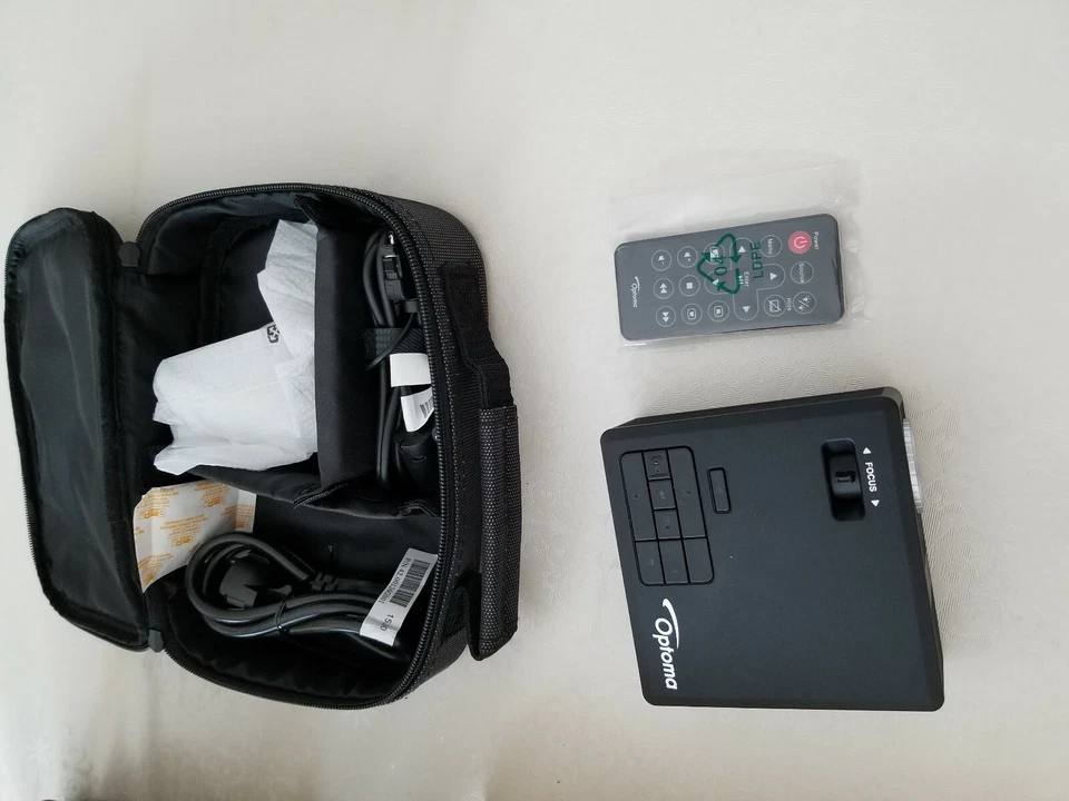 Optoma ML750e data projector DLP WXGA (1280x800) 3D Portable projector Black New - Image 4 of 4