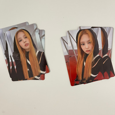 JENNIE Official Photocard BlackPink 2nd Album Born Pink Digipack