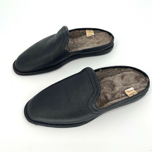 Trask Men's Fur Lined Slippers Size 12M 